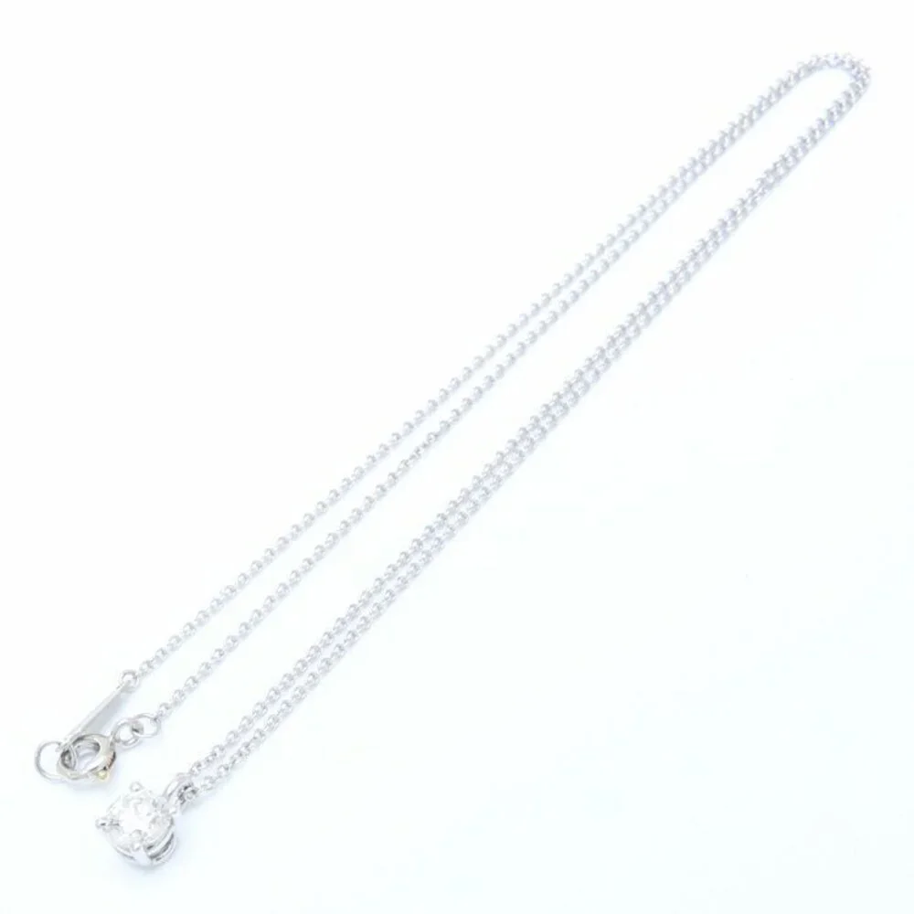 TIFFANY Authentic Silver Diamond Necklace - Picture 3 of 9